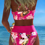 Bikini – Kontrastní květinový model