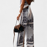Leonie – Stylový komplet se vzorem paisley