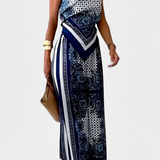 Leonie – Stylový komplet se vzorem paisley