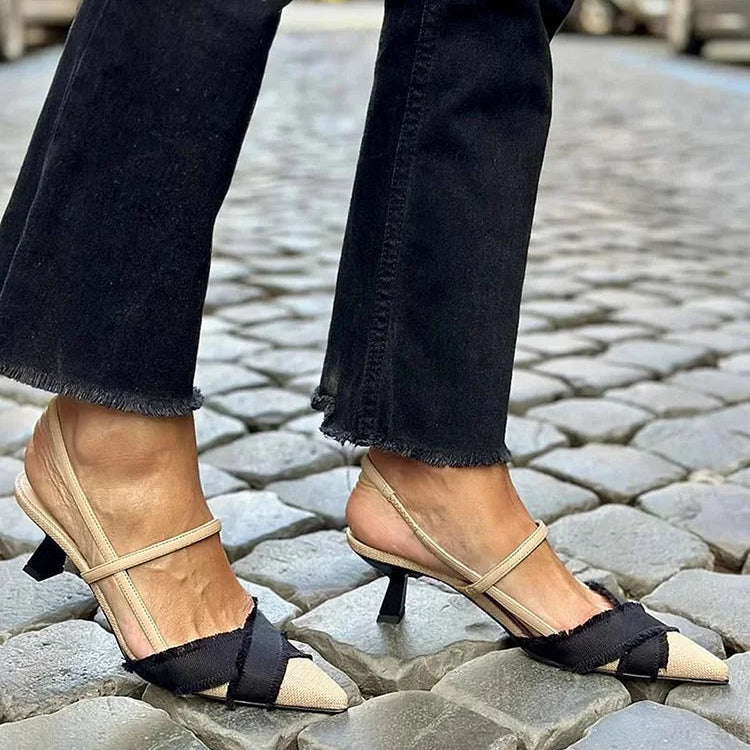 Florette – Elegantní slingback boty