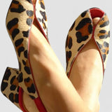 Louison – Sandály s leopardím vzorem