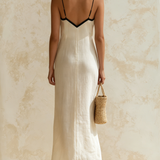Marisa – Elegantní šaty se vzorem chevron