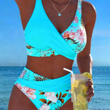 Bikini – Kontrastní květinový model