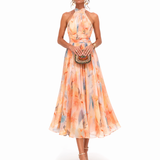 Liliana – Elegantní midi šaty