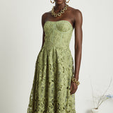 Inès – Květinové midi šaty