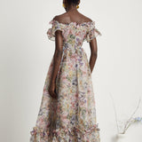 Margaux – Elegantní midi šaty s volány