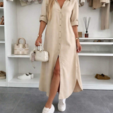 Oversized – Stylové košilové šaty