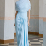 Catherine – Baby modré maxi šaty