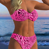 Leila – Sexy plavky s leopardím vzorem