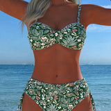 Fleuri – Elegantní tanga bikiny komplet