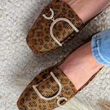 Glitter Leo – Stylové loafers