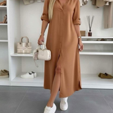 Oversized – Stylové košilové šaty
