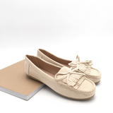 Fringle – Elegantní béžové loafers
