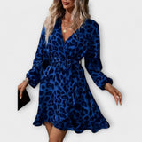 Leila – Elegantní leopardí šaty