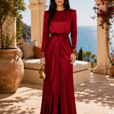 Satiin – Elegantní maxi šaty
