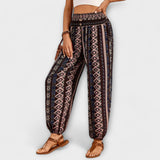 Scarlett – Kalhoty s etnickými vzory