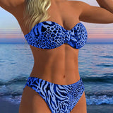 Leila – Sexy plavky s leopardím vzorem