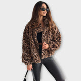Leonor – Elegantní bunda s leopardím vzorem