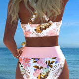 Bikini – Kontrastní květinový model
