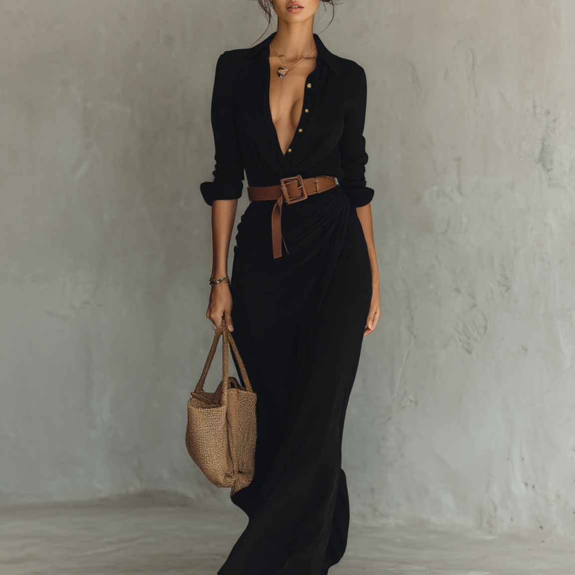 Abito – Elegantní maxi šaty