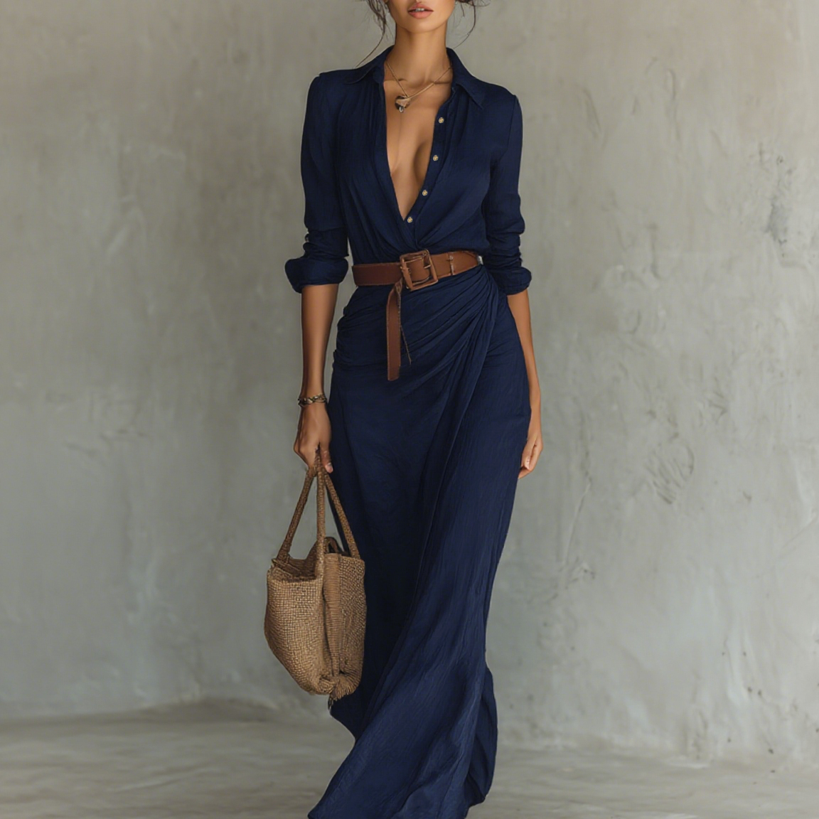 Abito – Elegantní maxi šaty