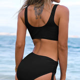 Bikiny komplet – Stylový s vysokým pasem