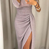 Natália – Elegantní šaty s odhalenými rameny