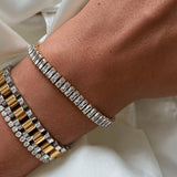 Rivière Baguette – Elegantní náramek