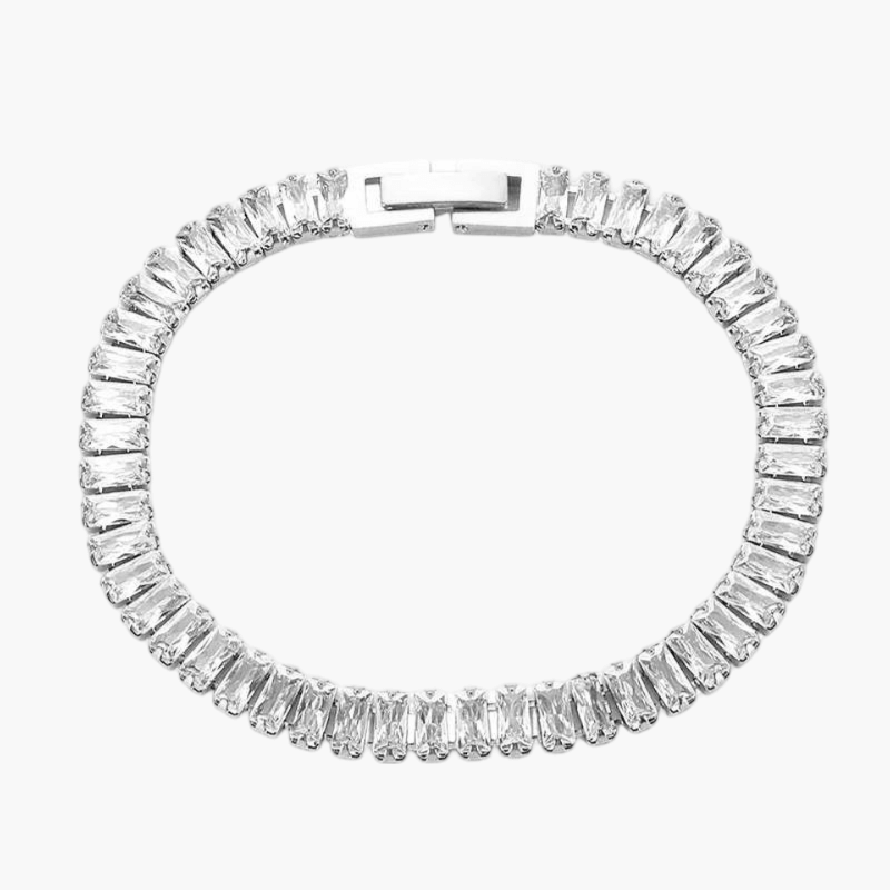 Rivière Baguette – Elegantní náramek