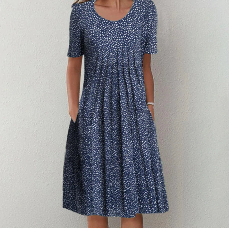 Marta – Elegantní vrstvené midi šaty