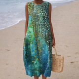 Zara™ Reef – Elegantní midi šaty