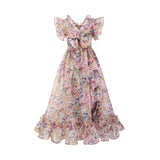 Margaux – Elegantní midi šaty s volány