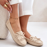 Fringle – Elegantní béžové loafers