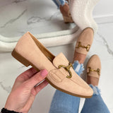 Beež 5395 – Elegantní loafer