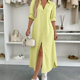 Oversized – Stylové košilové šaty