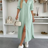 Oversized – Stylové košilové šaty