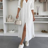 Oversized – Stylové košilové šaty