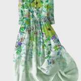 Akvarell – Elegantní zahradní šaty
