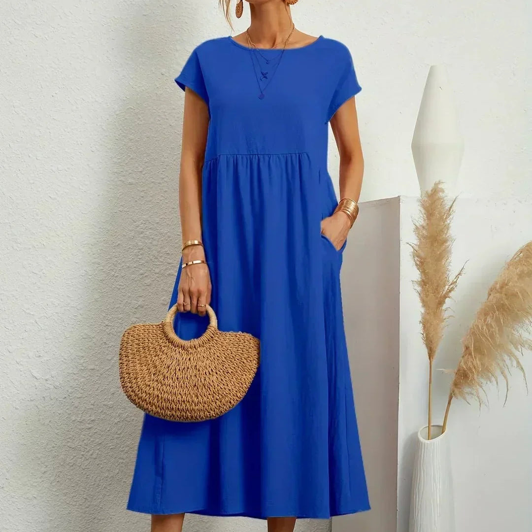 Isabel – Elegantne midi kleit