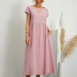 Isabel – Elegantne midi kleit