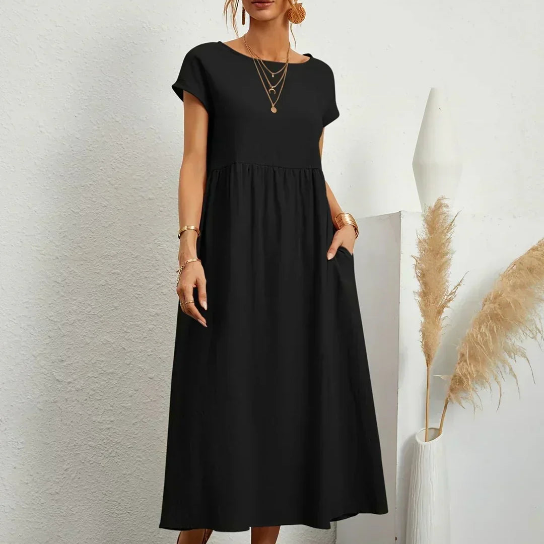 Isabel – Elegantne midi kleit