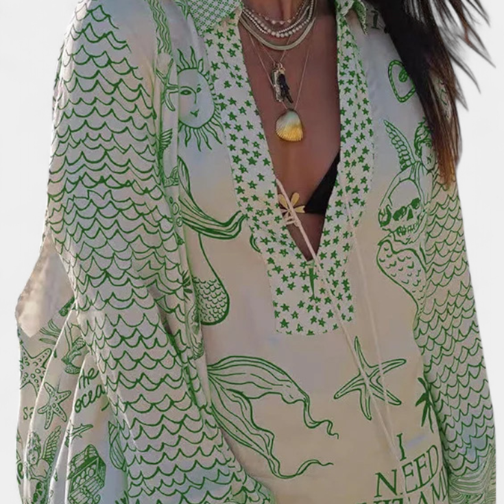 Amalia – Košile v boho stylu
