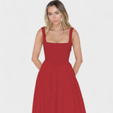 Maribel – Elegantní midi šaty