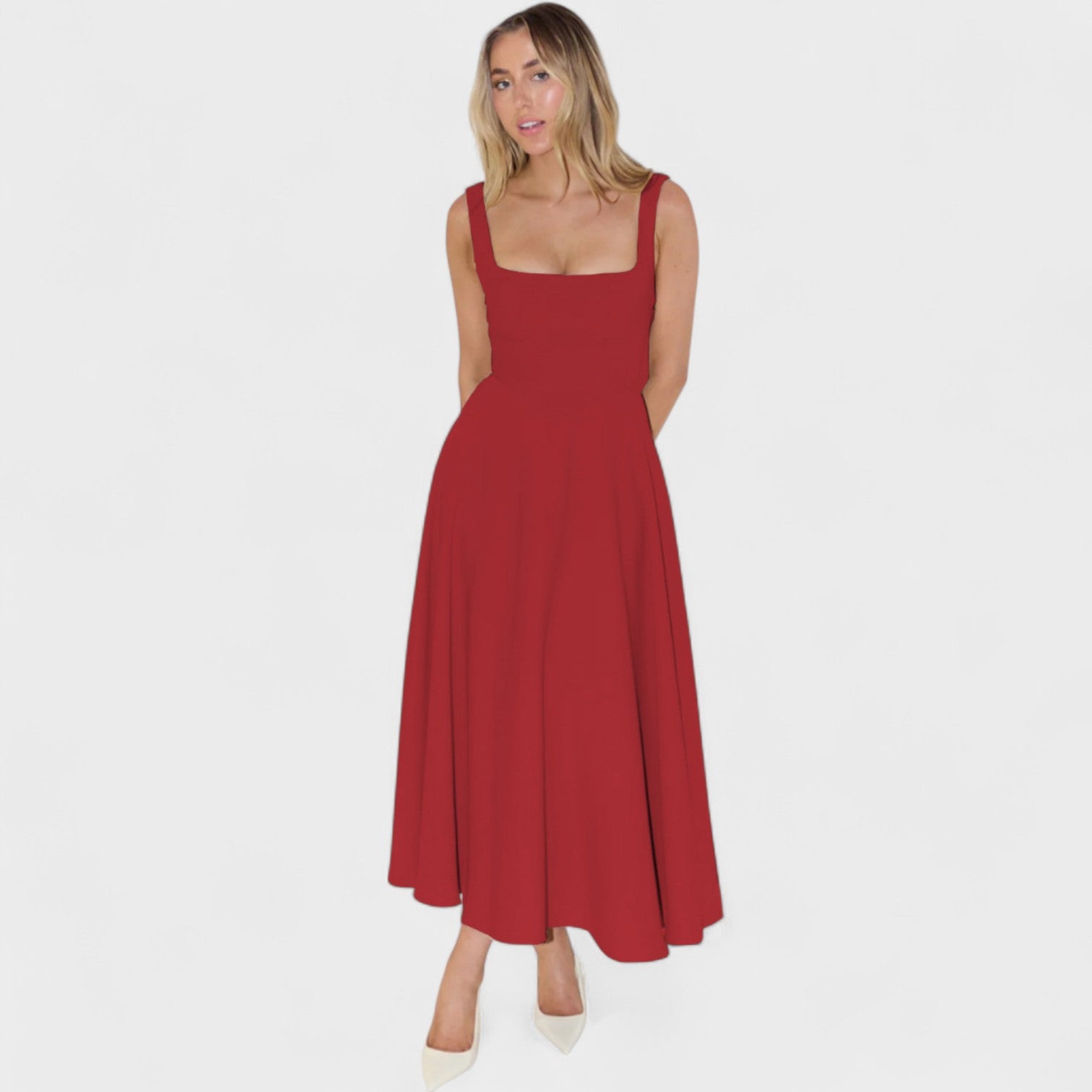 Maribel – Elegantní midi šaty