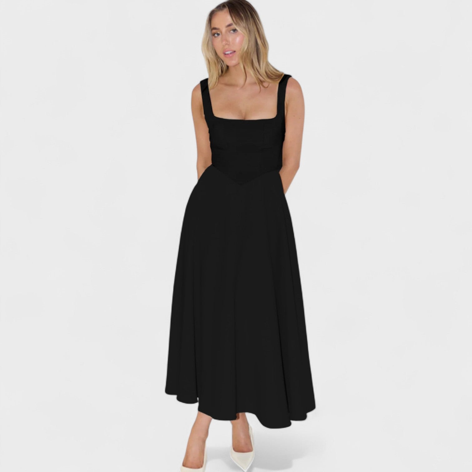 Maribel – Elegantní midi šaty