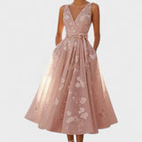 Catarina – Elegantní midi šaty