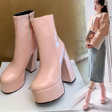 Carina – Elegantní kozačky na platformě