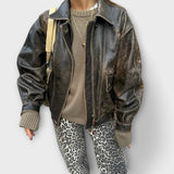 Chandra – Vintage džíny s leopardím vzorem