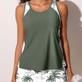 Tankini – Stylové potištěné plavky