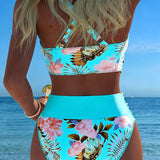 Bikini – Kontrastní květinový model